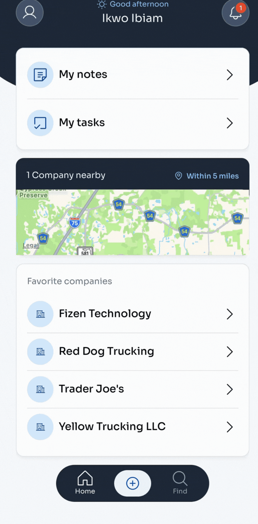 @Mention a Teammate Help Center Mobile Gif