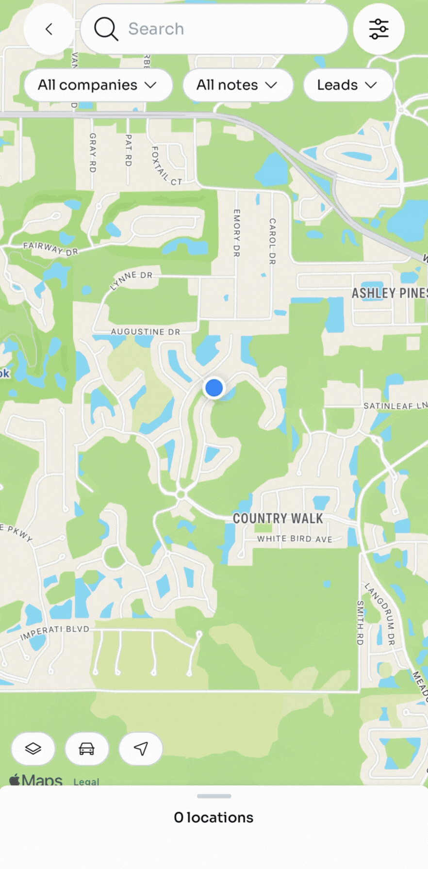 Add Comppanies to a Route Help Center Mobile Gifs Template CLONE ME