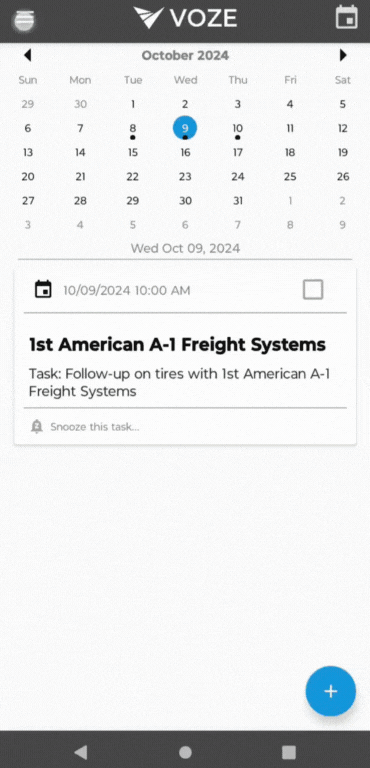 Android_Add a company to a route