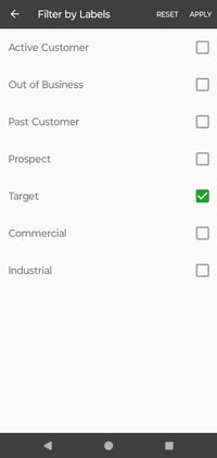 Android_Companies Filter