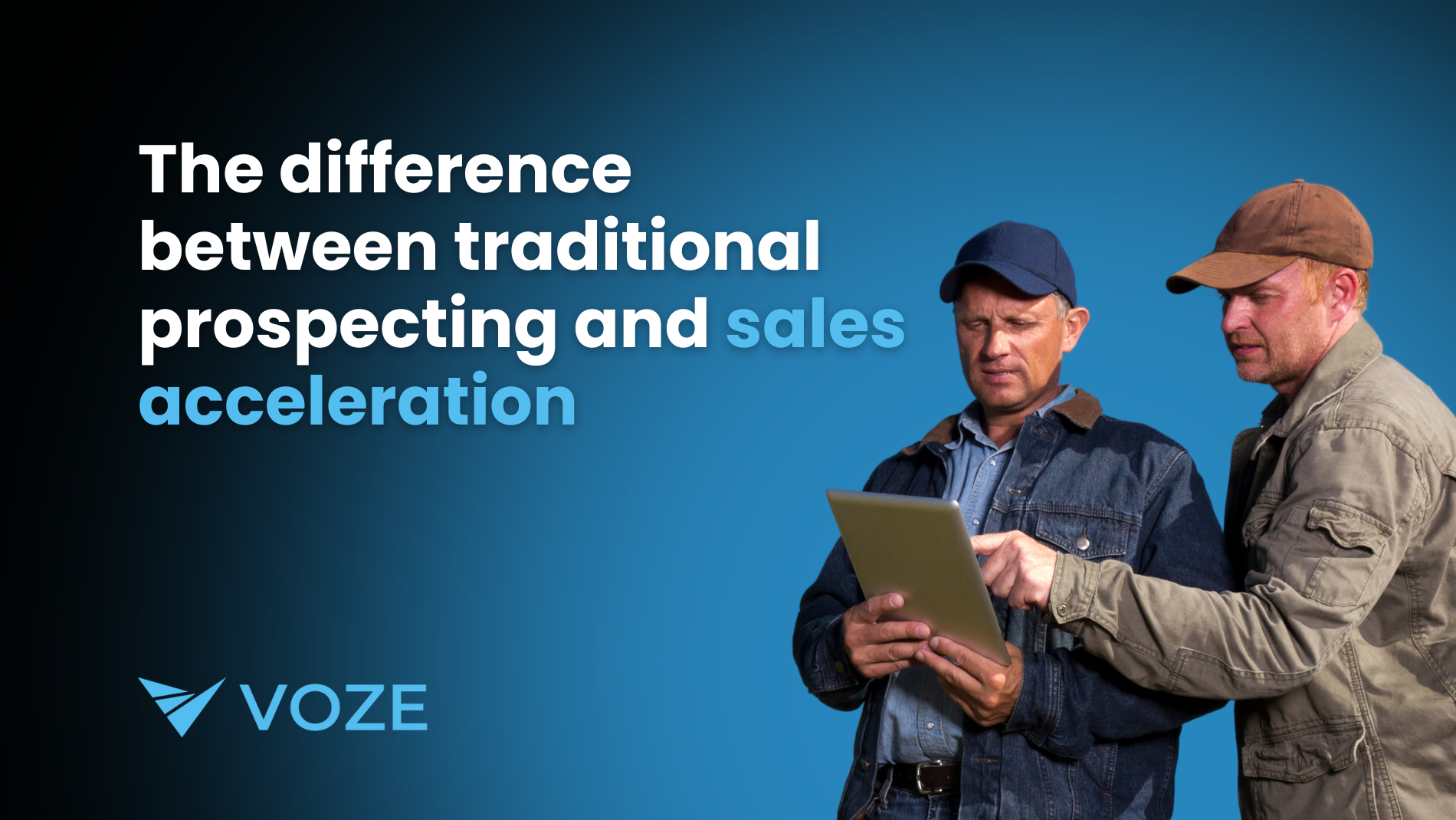 The difference between traditional prospecting and sales acceleration-1