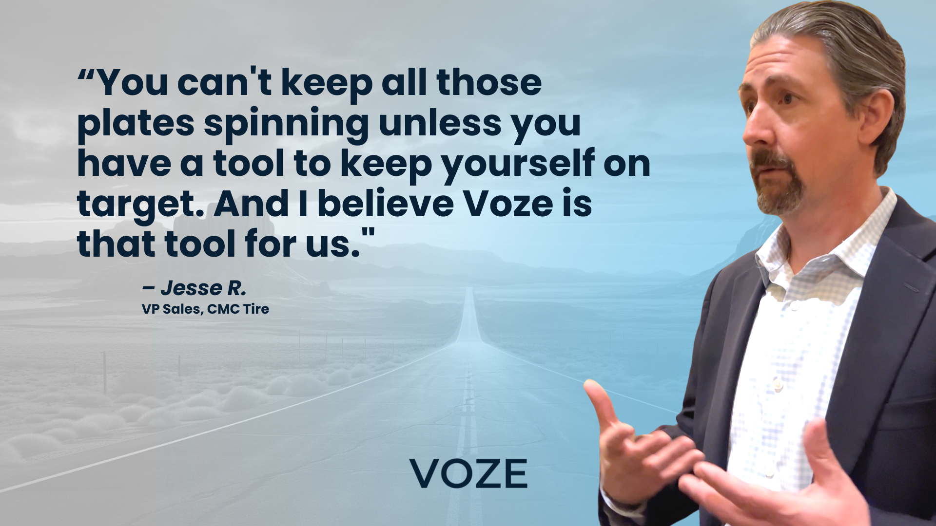 How Voze Helps CMC Tire Field Reps Stay Organized and Guide Deals