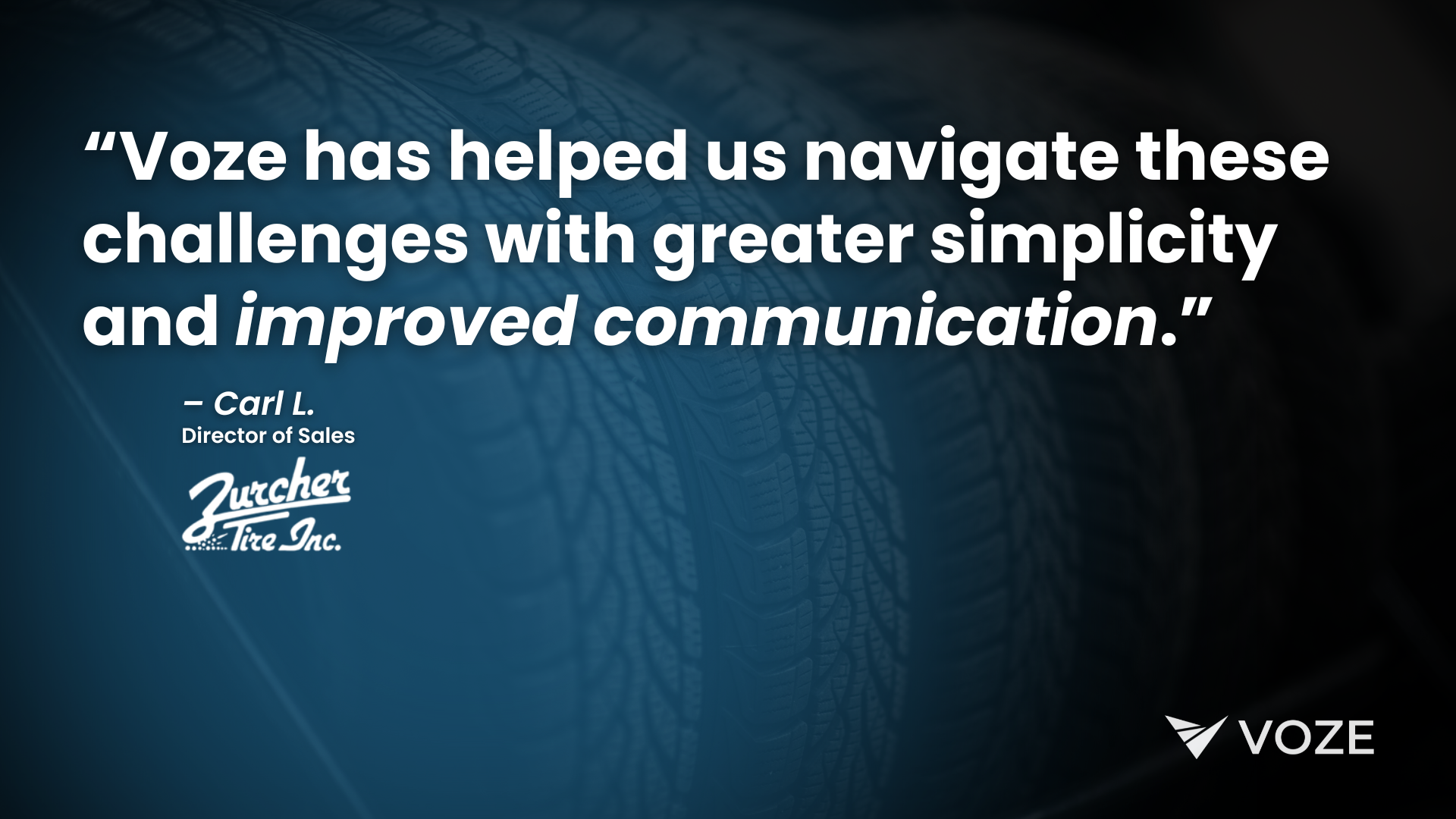 How Voze Helps Zurcher Tire Gain More Visibility Into What's Happening In The Field